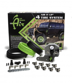 Air It Up 4 Tire Air Delivery System - Rear Mount